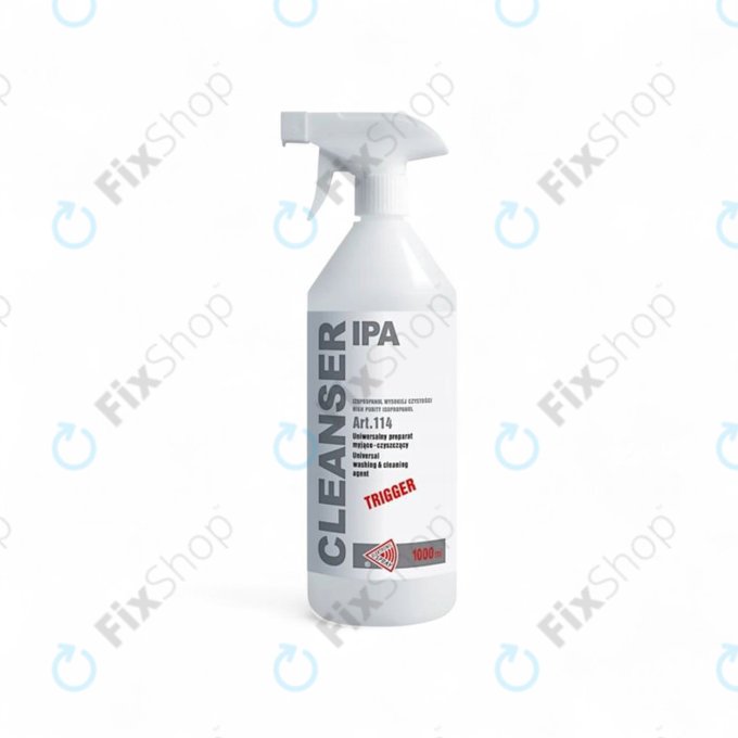 Изопропилов алкохол 100%, 1000 мл, с пулверизатор, Cleanser IPA