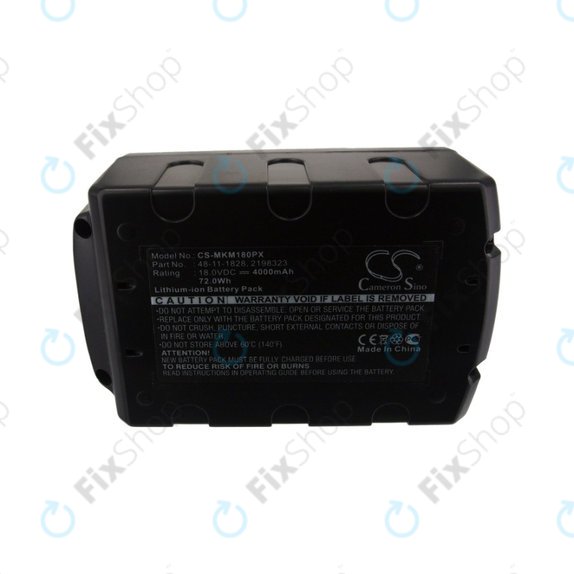 Батерия за Milwaukee 2600-series, 2700-series, AG-125, C18, HD18, M12, M18, 4000mAh, Li-Ion, YTB313, HQ