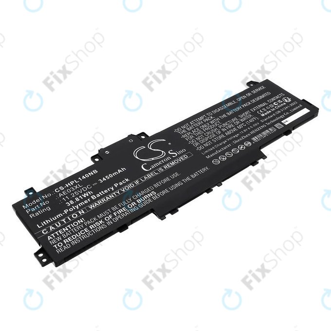 Батерия за HP 14, 15, 3450mAh, Li-Pol, 11.25V, AE03XL, HQ