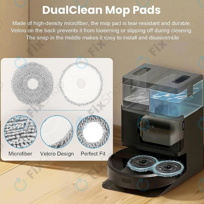 Моп кърпа, 2 бр. за iRobot Roomba Plus 505, 507, 405, 4020