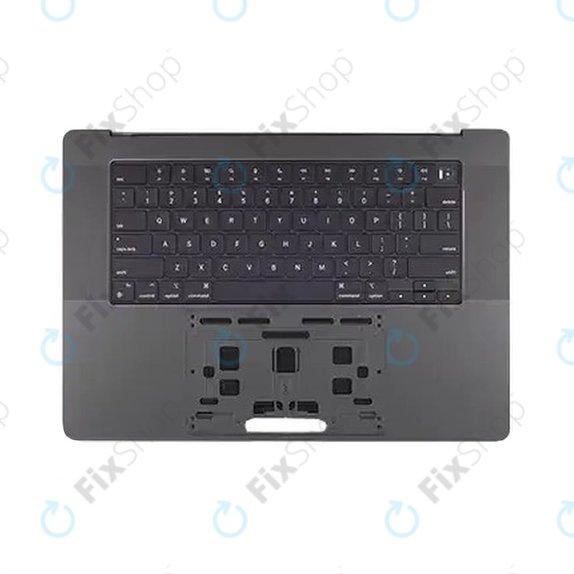 Горен корпус с клавиатура за MacBook Pro 16", A3403 (2024), с US клавиатура и батерия, Space Black, 661-42823, Genuine Apple