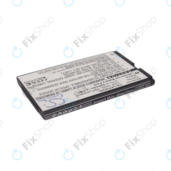 Батерия за LG KG120, 850mAh, Li-Ion, 3.7V, LGIP-G830, HQ