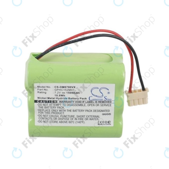 Батерия за iRobot Mint-series, GPHC152M07, Ni-MH 7.2V 1500mAh, HQ