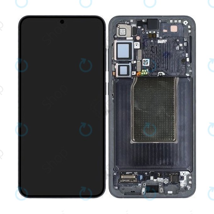 Дисплей OLED за Samsung S25 Plus, Blueblack, Тъчскрийн с рамка