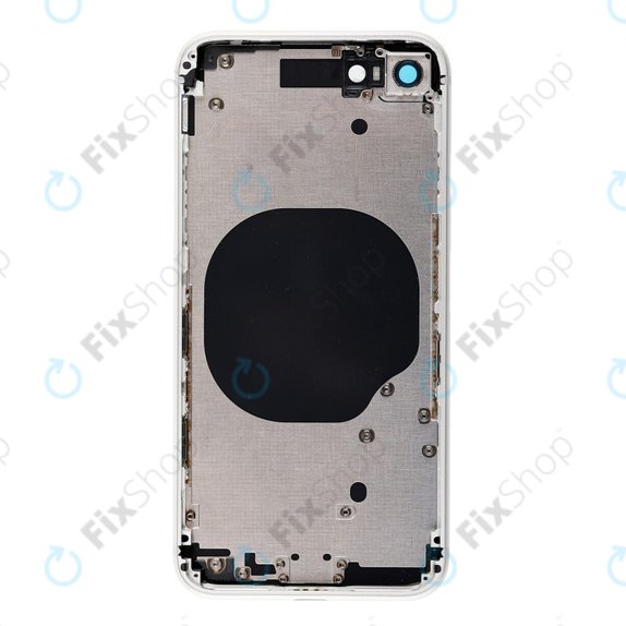 Заден калъф за iPhone 8, Сребро, Silver