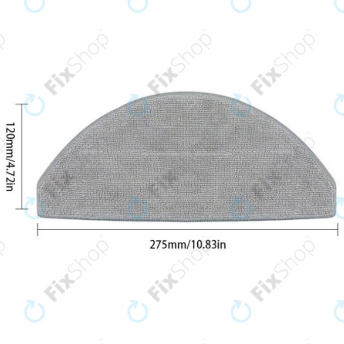 Моп кърпа, 2 бр. за Xiaomi Roborock Q7 M5, Q7 M5+, Q7 L5, Q7 L5+