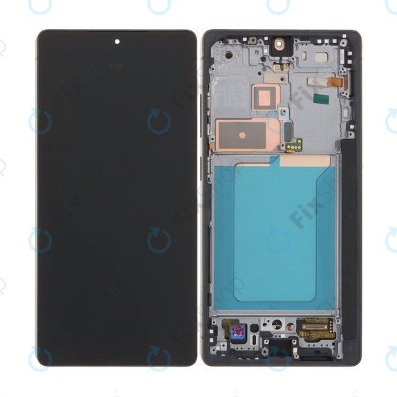 Дисплей OLED за Samsung S25 Ultra, Titanium Black, Тъчскрийн с рамка