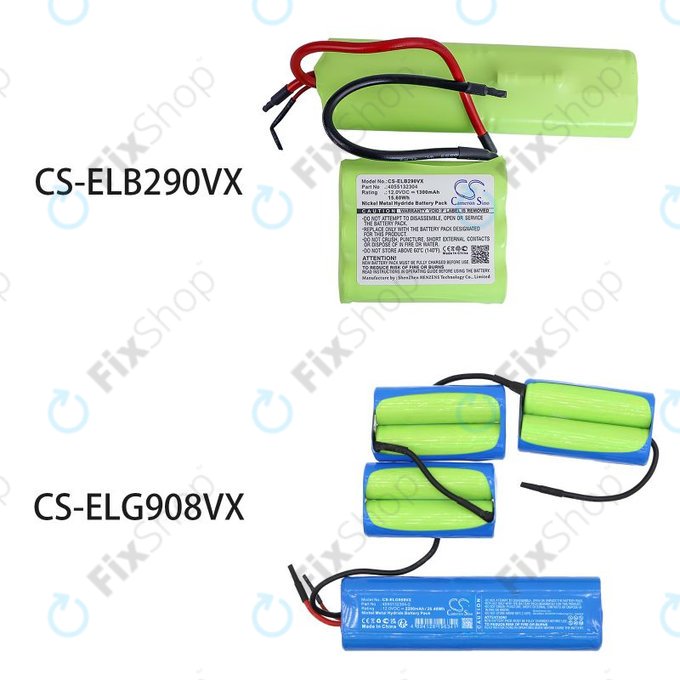 Батерия за AEG, Electrolux, 1300mAh, Ni-MH, 12V, 4055132304, HQ