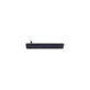 Капак на конектора за зареждане за Sony Xperia Z3 Compact D5803, черен, Black