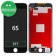 Дисплей за iPhone 6S, Black, Тъчскрийн с рамка