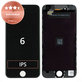 Дисплей за iPhone 6, Black, Тъчскрийн с рамка, Refurbished