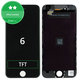 Дисплей за iPhone 6, Black, Тъчскрийн с рамка