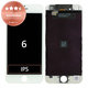 Дисплей за iPhone 6, White, Тъчскрийн с рамка, Refurbished