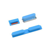 Бутон за захранване с сила на звука и без звук за iPhone 5C, син, Blue,