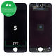 Дисплей за iPhone 5, Black, Тъчскрийн с рамка