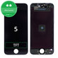 Дисплей за iPhone 5, Black, Тъчскрийн с рамка