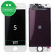 Дисплей за iPhone 5, White, Тъчскрийн с рамка