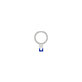 Пластмасов кръг за Home бутон за Apple iPad Air, бял, White