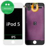 LCD дисплей за iPod Touch (5th Gen, 6th Gen, 7th Gen), White, Тъчскрийн с рамка
