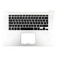 Горна рамка с клавиатура за MacBook Pro 15" A1398 (късна 2013 – средата на 2014), UK
