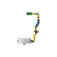 Начален бутон с гъвкав кабел за Samsung S7 G930F, бял, White, GH96-09789D, Genuine Service Pack