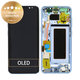 дисплей за Samsung S8 G950F, Тъчскрийн и рамка, Coral Blue, GH97-20457D, GH97-20473D, GH97-20458D, GH97-20629D, Genuine Service Pack
