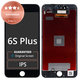 дисплей за iPhone 6S Plus, Тъчскрийн и рамка, черен, Black, Refurbished