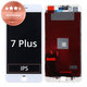 Дисплей за iPhone 7 Plus, White, Тъчскрийн с рамка, Refurbished