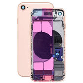 Заден калъф със малки части за iPhone 8, Злато, Gold