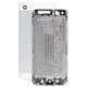 Заден калъф за iPhone SE, Сребро, Silver