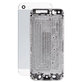 Заден калъф за iPhone SE, Сребро, Silver
