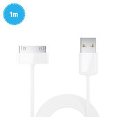 Кабел 30-pin / USB, 1m, MA591G/B, Apple
