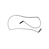MacBook 12" A1534 (Early 2015 - Mid 2017) - Display Frame Rubber Gasket