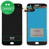 дисплей за Motorola Moto G5 Plus, Тъчскрийн без рамка, черен, Black, TFT