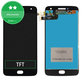 дисплей за Motorola Moto G5 Plus, Тъчскрийн без рамка, черен, Black, TFT