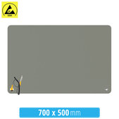 ESD антистатична термоустойчива силиконова подложка, 70 x 50 cm