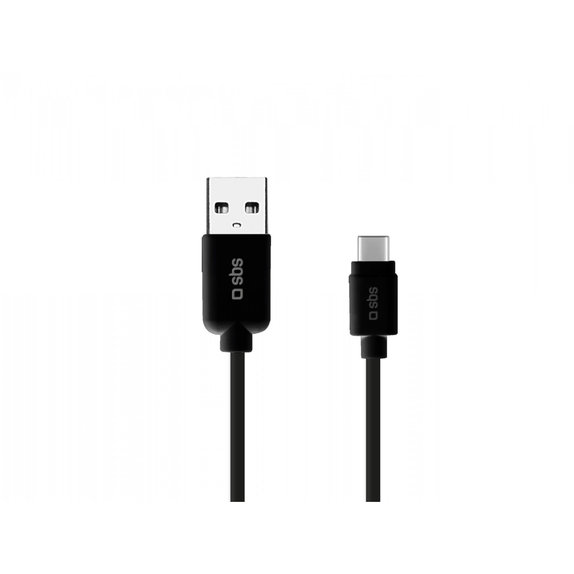 Кабел USB-C / USB, 1.5m, Черно, Black, SBS