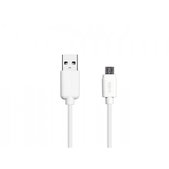 Кабел Micro-USB / USB, 1m, Бял, White, SBS