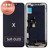 Дисплей за iPhone X, Тъчскрийн с рамка, Refurbished