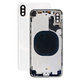 Заден калъф за iPhone X, Сребро, Silver