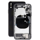 Заден калъф със малки части за iPhone X, Space Gray