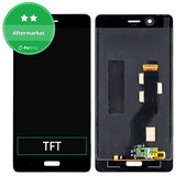 дисплей за Nokia 8 TA-1004, Тъчскрийн без рамка, TFT
