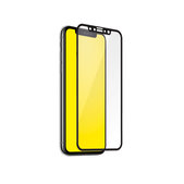 Закалено стъкло с пълно покритие за iPhone X, XS и 11 Pro, Черно, Black