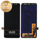 дисплей OLED за Samsung A8 A530F (2018), Тъчскрийн без рамка, GH97-21406A, GH97-21529A, Genuine Service Pack