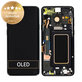 дисплей за Samsung S9 Plus G965F, G965FD, Тъчскрийн и рамка, Midnight Black, GH97-21691A, GH97-21722A, GH97-21692A, Genuine Service Pack