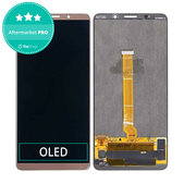 дисплей OLED за Huawei Mate 10 Pro, Тъчскрийн без рамка, Mocha Brown