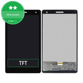 LCD дисплей за Huawei MediaPad T3 7.0 BG2-U01, BG2-U03, Тъчскрийн без рамка, черен, Black, TFT