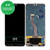 дисплей за Huawei P20 Pro, Тъчскрийн без рамка, Бутон Home, TFT