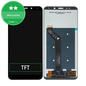 дисплей за Xiaomi Redmi 5 Plus (Redmi Note 5), Тъчскрийн без рамка, черен, Black, TFT