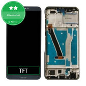 дисплей за Huawei Honor 9 Lite, Тъчскрийн и рамка, Glacier Grey, TFT